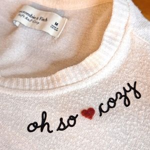 A&F Women's "oh so cozy" sweater